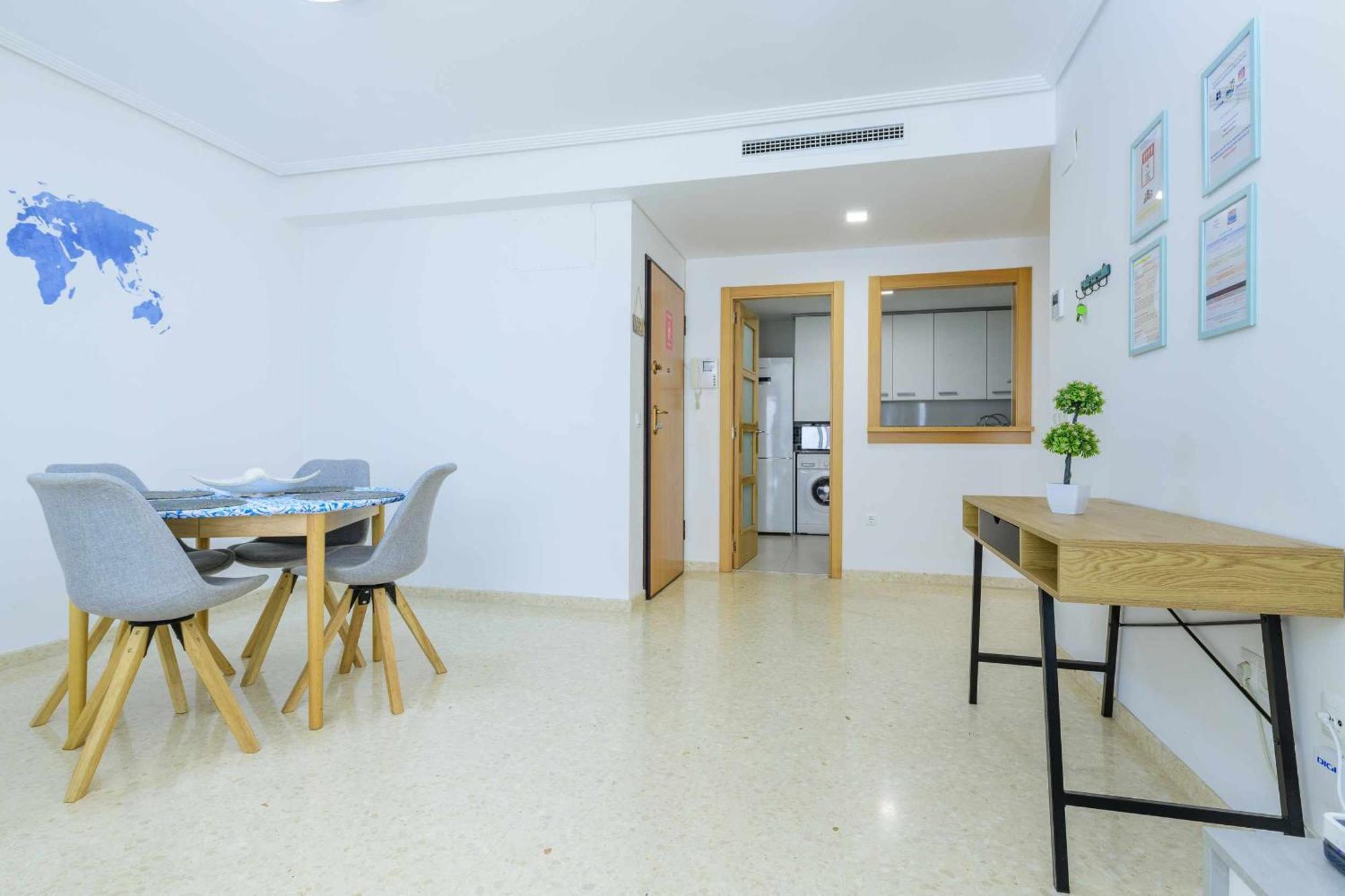 Apart Port Arenal Con Terraza Y Piscina Burriana Eksteriør billede