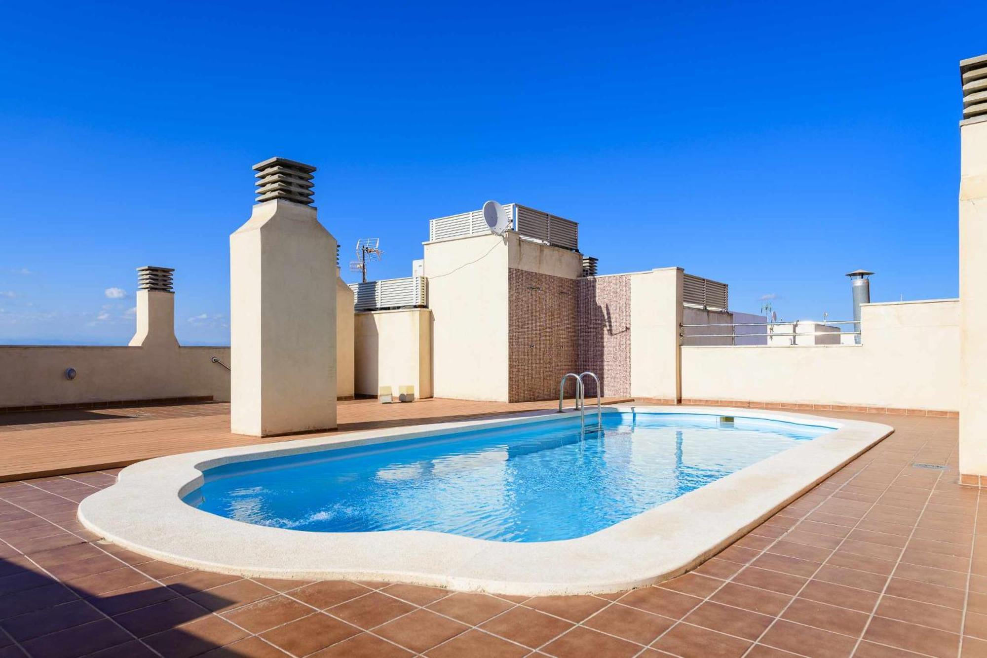 Apart Port Arenal Con Terraza Y Piscina Burriana Eksteriør billede