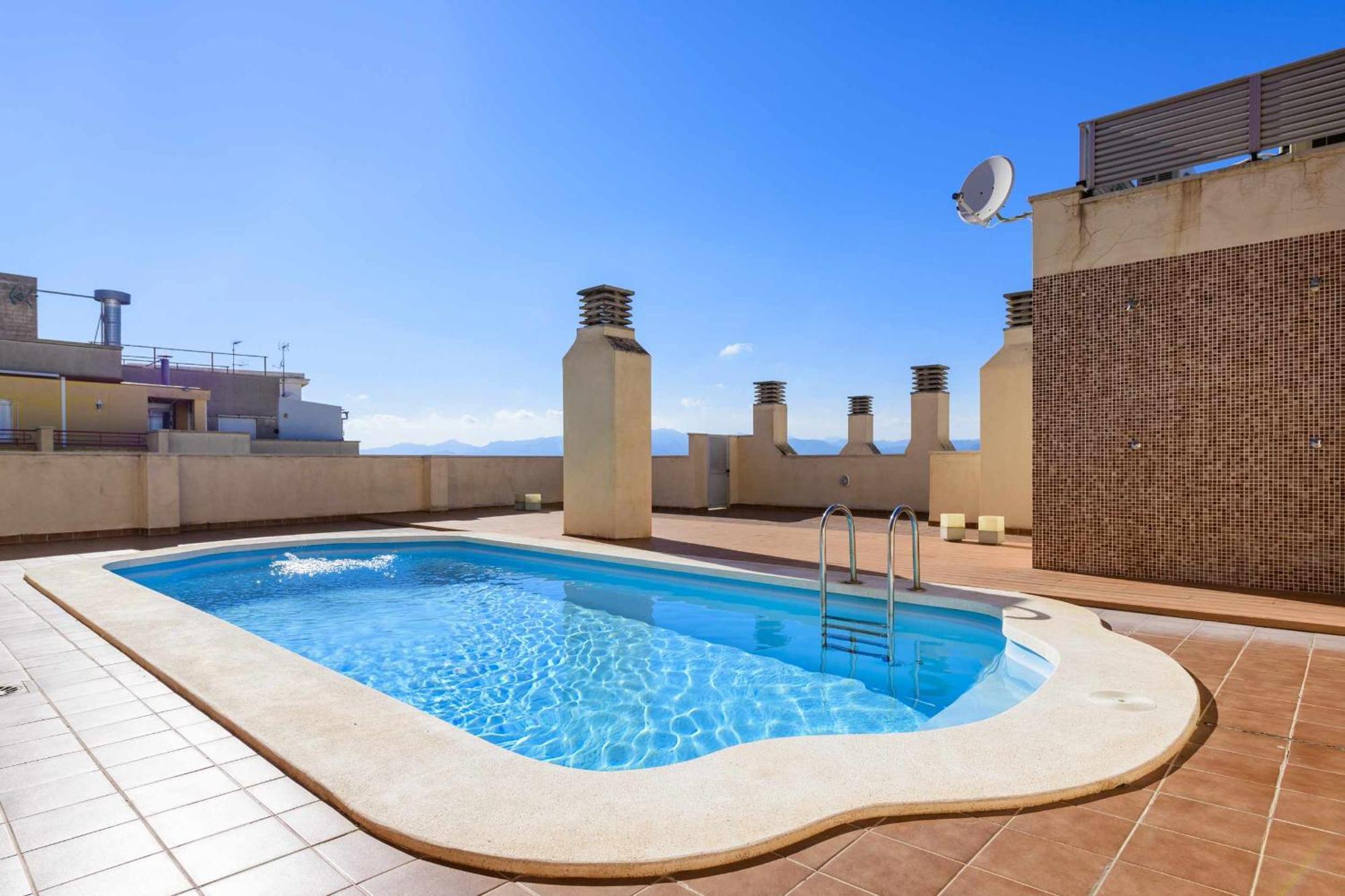 Apart Port Arenal Con Terraza Y Piscina Burriana Eksteriør billede